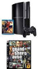 PLAYSTATION 3 40GB W/ BONUS SPIDER-MAN 3 (BLU-RAY) AND GRAND THEFT AUTO IV (PS3)