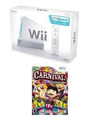 NINTENDO WII CARNIVAL BUNDLE - WITH 30 FUN GAMES